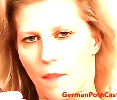 Slim German MILF During Casting - GermanPornCasting.com