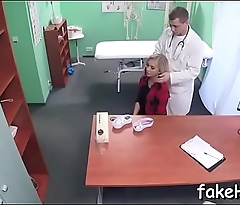 Stunning sex by a naughty doctor